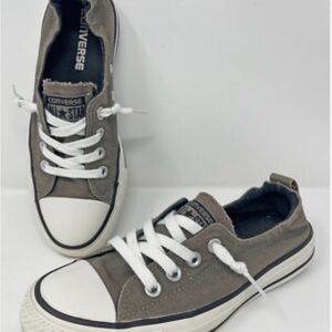 Converse Gray Low-Top Sneakers